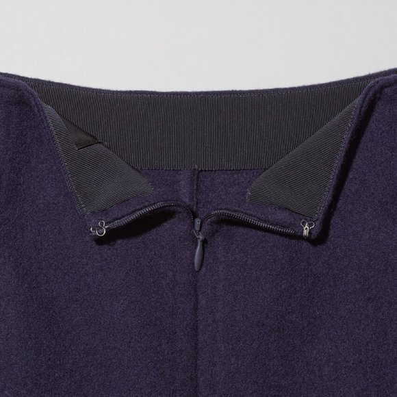 Jil Sander x Uniqlo - Sophisticated Double Face Flare Skirt - Size O - BNWT - Picture 13 of 15